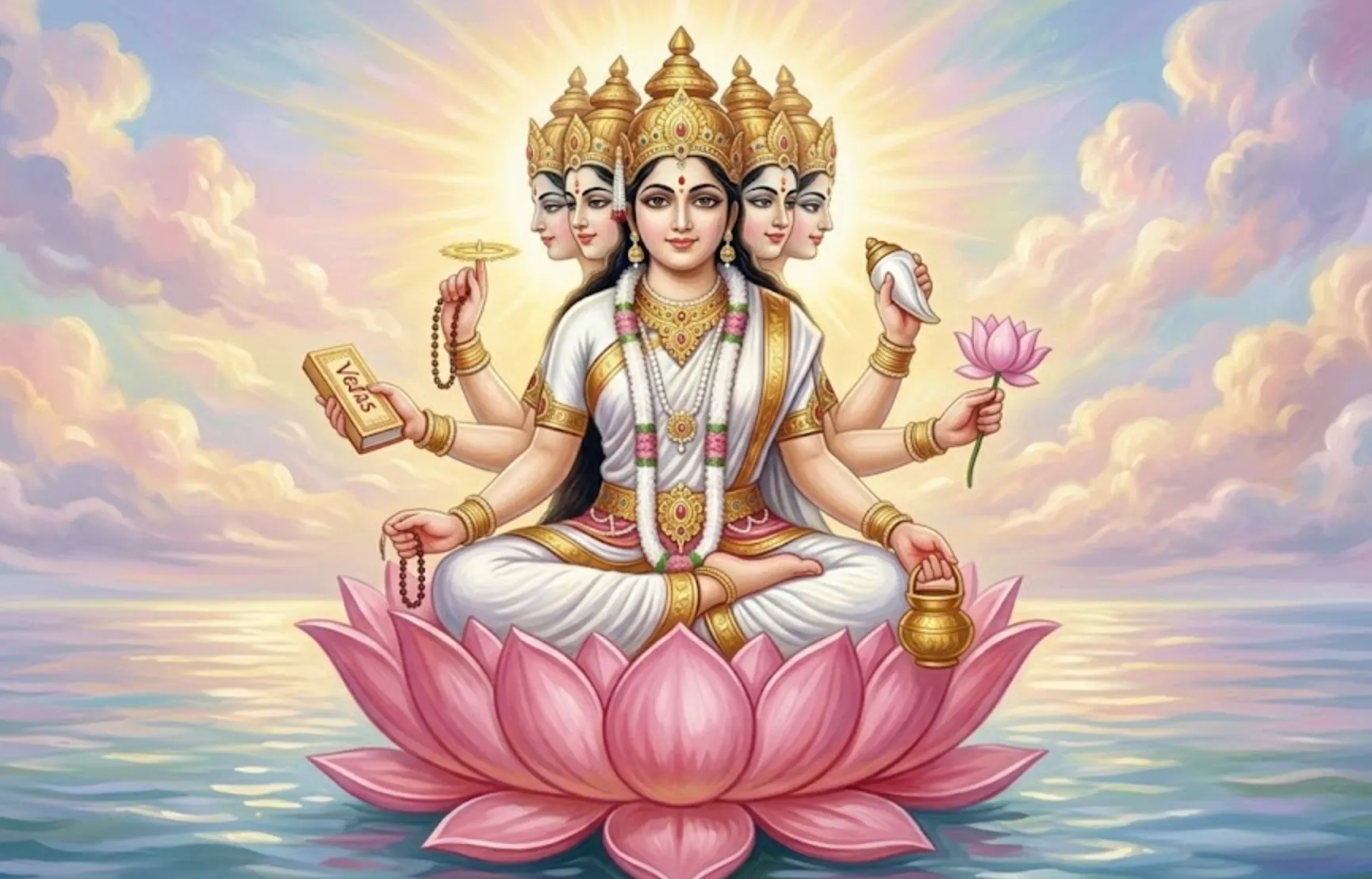 Goddess Gayatri
